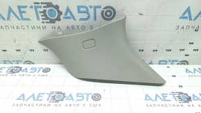 Right rear upper pillar trim Volvo XC90 16-26 gray, with plug, scratches