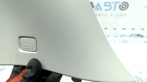 Right rear upper pillar trim Volvo XC90 16-26 gray, with plug, scratches