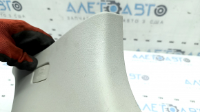 Right rear upper pillar trim Volvo XC90 16-26 gray, with plug, scratches