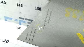 Lower right rear pillar trim Volvo XC90 16-26 gray, scratches, broken fasteners
