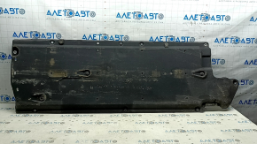 Left underbody protection for Kia Niro 17-22 HEV, PHEV is worn and torn