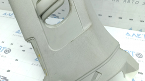 Left front rear pillar trim Volvo XC90 16-26, gray, under air duct, for dry cleaning, scratches