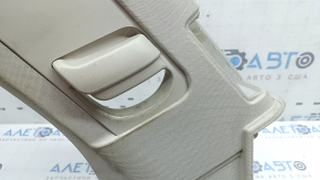 Right front rear pillar trim Volvo XC90 16-26, gray, under air duct, for dry cleaning, scratches