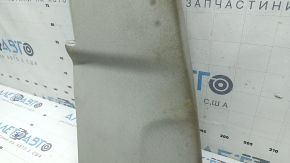 The center pillar trim, upper belt, left, Volvo XC90 16-23, gray, worn, needs cleaning