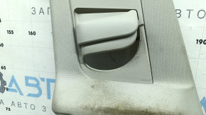 The center pillar trim, upper belt, left, Volvo XC90 16-23, gray, worn, needs cleaning