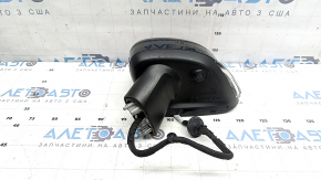 Left side mirror assembly Volvo XC90 16-24 14+4 pins, turn signal, heated, auto-dimming, BSM, camera, blue
