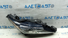 Front right headlight Toyota Camry v70 21-24 halogen + LED, light, sand
