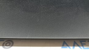 Front left door trim card Kia Niro 17-22 black with gray Harman Kardon, black glossy insert, for seat memory, leather armrest, without handle and control, scratches, needs cleaning