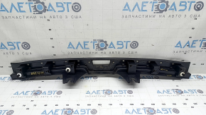 Volvo XC90 16-19 trunk opening trim, black, with metal inserts, scratches
