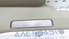 Rear right inner door sill trim for Volvo XC90 16-25 with backlight, grey, scratches, dry cleanable