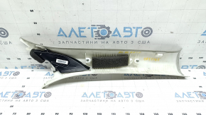 Upper left front pillar trim Volvo XC90 16-26 gray, scratches
