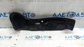 Driver's seat side cover, left, Kia Niro 17-22 HEV, PHEV, black, electric, worn