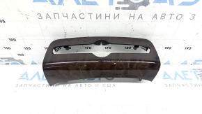 Volvo XC90 16-23 lower central dashboard trim, birch wood, gloss, scratches