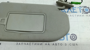 Right sun visor Volvo XC90 16-26 gray with backlight, without hook, dry cleanable