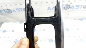 Upper center console trim Volvo XC90 16-22 T5, T6, gloss black, scratches