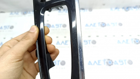 Upper center console trim Volvo XC90 16-22 T5, T6, gloss black, scratches