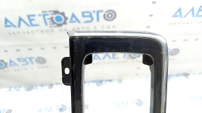 Upper center console trim Volvo XC90 16-22 T5, T6, gloss black, scratches