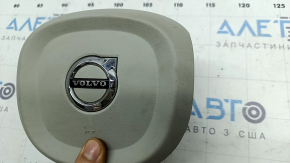 Airbag in the driver's steering wheel Volvo XC90 16-25, gray, dry-cleanable