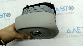 Airbag in the driver's steering wheel Volvo XC90 16-25, gray, dry-cleanable