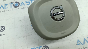 Airbag in the driver's steering wheel Volvo XC90 16-25, gray, dry-cleanable