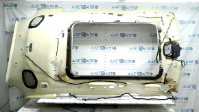 Volvo XC90 16-23 headlining for panoramic windows, for 3rd row, gray, with speaker grilles, dry-cleanable