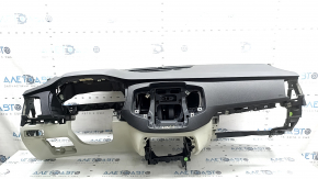 Front dashboard with AIRBAG Volvo XC90 16-25 for simple projection, gray with black, for dry cleaning