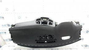 Front dashboard with AIRBAG Volvo XC90 16-25 for simple projection, gray with black, for dry cleaning