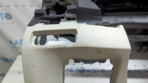 Front dashboard with AIRBAG Volvo XC90 16-25 for simple projection, gray with black, for dry cleaning
