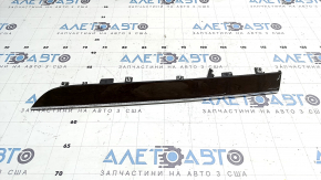 Right front panel trim Volvo XC90 16-25, wood finish, glossy, with backlight, scratches