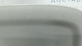 Rear driver's seat cover for Kia Niro 17-22 HEV, PHEV, light gray, without mesh, scratches