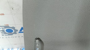Rear driver's seat cover for Kia Niro 17-22 HEV, PHEV, light gray, without mesh, scratches