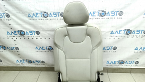 Rear row of seats, right, 3rd row, Volvo XC90 16-22, gray leather, dry-cleanable