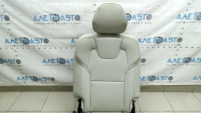 Rear row of seats, left, 3rd row, Volvo XC90 16-25, gray leather, dry-cleanable