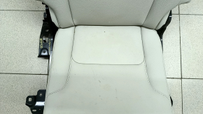 Rear row of seats, left, 3rd row, Volvo XC90 16-25, gray leather, dry-cleanable