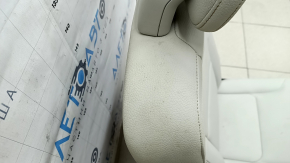 Rear row of seats, left, 3rd row, Volvo XC90 16-25, gray leather, dry-cleanable