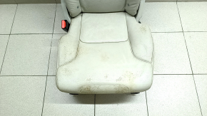 Left rear seat, 2nd row, Volvo XC90 16-22, grey leather for 3rd row, dry-cleanable, rusty frame