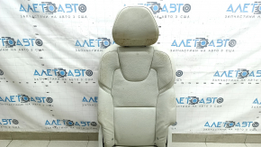 Left rear seat, 2nd row, Volvo XC90 16-22, grey leather for 3rd row, dry-cleanable, rusty frame