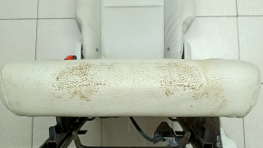 Left rear seat, 2nd row, Volvo XC90 16-22, grey leather for 3rd row, dry-cleanable, rusty frame