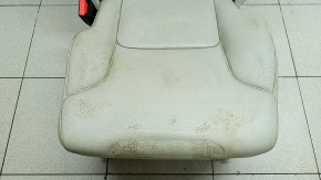 Left rear seat, 2nd row, Volvo XC90 16-22, grey leather for 3rd row, dry-cleanable, rusty frame