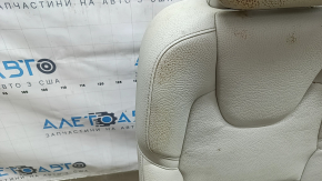 Left rear seat, 2nd row, Volvo XC90 16-22, grey leather for 3rd row, dry-cleanable, rusty frame