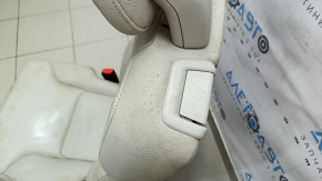 Left rear seat, 2nd row, Volvo XC90 16-22, grey leather for 3rd row, dry-cleanable, rusty frame
