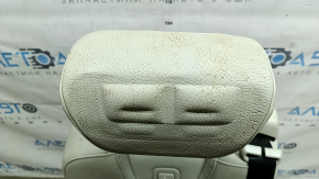 Rear center seat 2nd row Volvo XC90 16-25 gray leather for 3rd row, with belt and armrest, dry-cleanable, dents, rusty frame