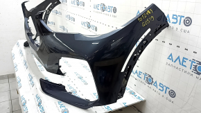 Bare front bumper BMW X5 G05 19-23 for parking sensors, graphite, scratches, dented