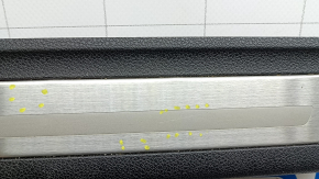 Front right outer threshold trim Kia Niro 17-22 chrome, scratches on chrome