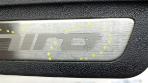 Front left outer threshold plate Kia Niro 17-22 chrome, scratches on chrome