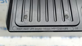 Footrest for Kia Niro 17-22 black, scratches