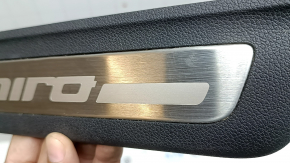 Rear right outer threshold trim Kia Niro 17-22 chrome, scratches on chrome