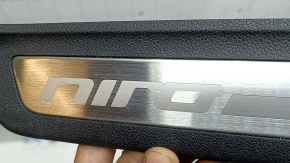 Rear right outer threshold trim Kia Niro 17-22 chrome, scratches on chrome