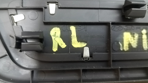 Rear left outer threshold plate Kia Niro 17-22 chrome, scratches on chrome