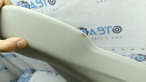 Rear passenger seat trim Volvo XC90 16-26, gray, dry cleanable, scratched